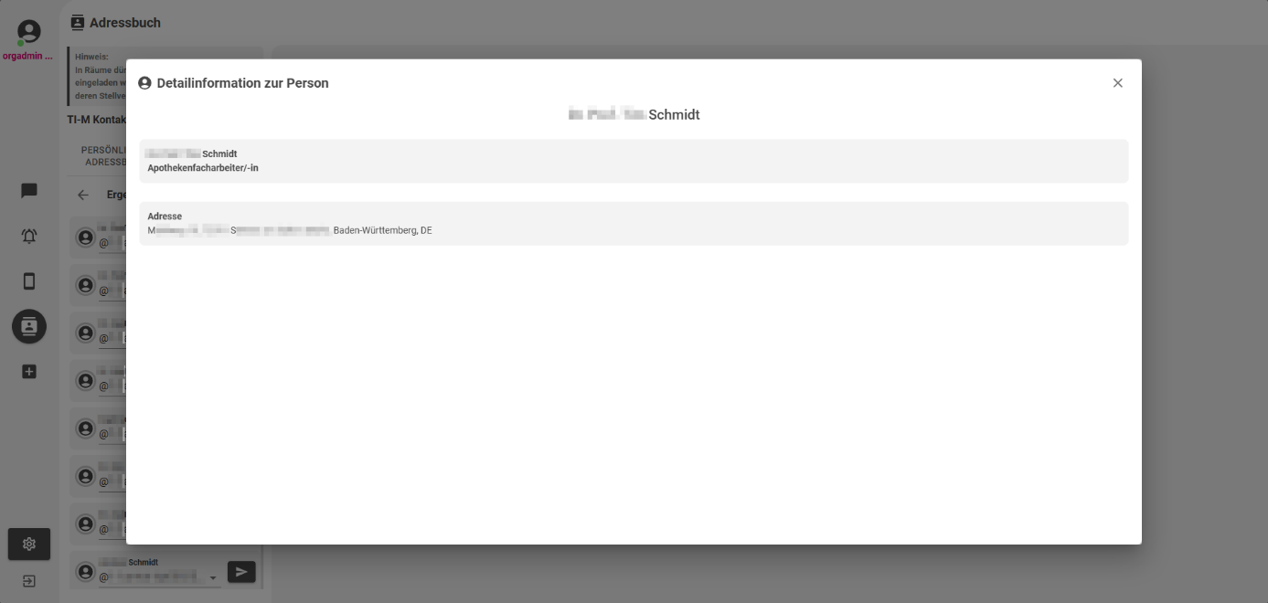 Detailinformationen zur Person